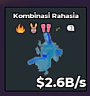 BS12248 La Secret Combinasion Trait Bunny Diamond 2.6B/s