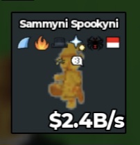 BS12259 Sammyni spookyni Gold 2.4B/s