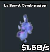 BS12270 La Secret Combinasion Crystal 1.6B/s