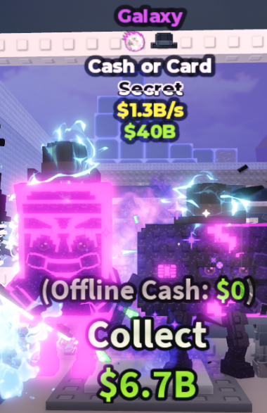 GALAXY CASH OR CARD 1.3B/S (GALACTIC + MATTEO) – STEAL A BRAINROT – FAST DELIVERY & TRUSTED #D3RW7K