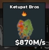 BS12284 Ketupat Bros 870M/s