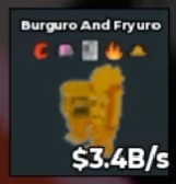 BS12291 Burguro and Fryuro Gold 3.4M/s