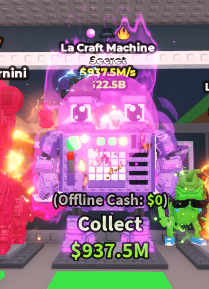 LA CRAFT MACHINE 937.5M/S (MATTEO + 2 TRAITS) – STEAL A BRAINROT – FAST DELIVERY & TRUSTED #G5LC9M