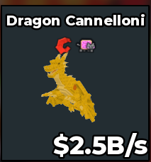 Dragon Cannelloni 2.5b/s No Taco🎃 Instant Delivery