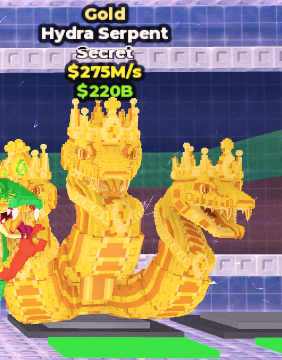 ⭐ Gold Hydra Serpent 275M/s ⭐