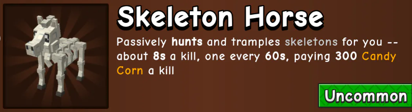 Skeleton Horse