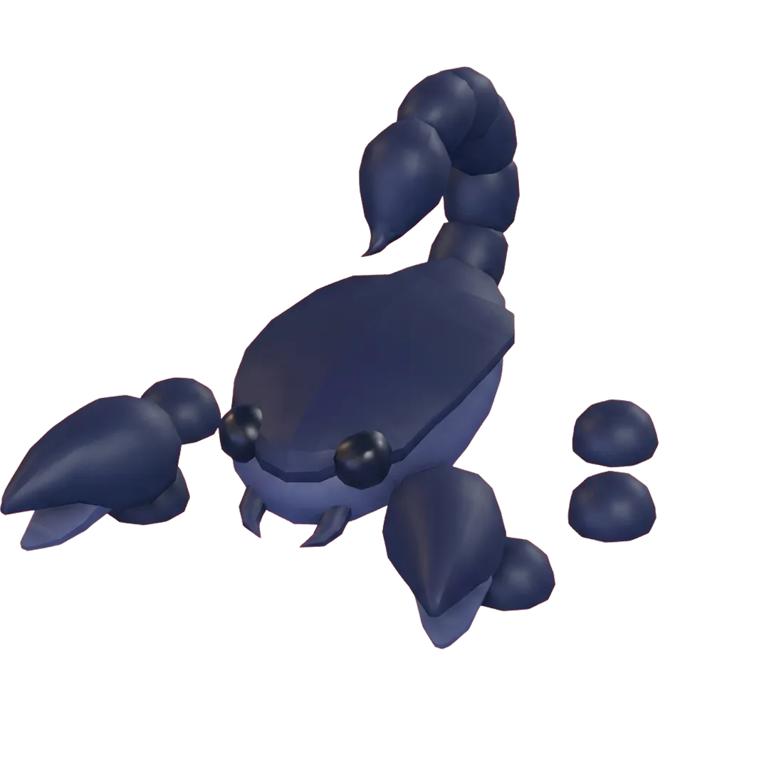 Halloween Blue Scorpion