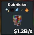 BS12335 Rubrikiko 1.2B/s | VERY GOOD AND CLEAN🔥