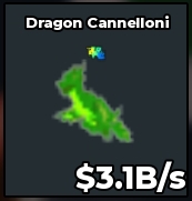 BS12349 Dragon Cannelloni Radioactive 3.1B/s