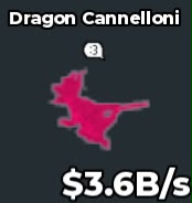 BS12362 Dragon Cannelloni Rainbow 3.6B/s