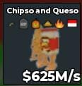 BS12394 Chipso and Queso 625M/s