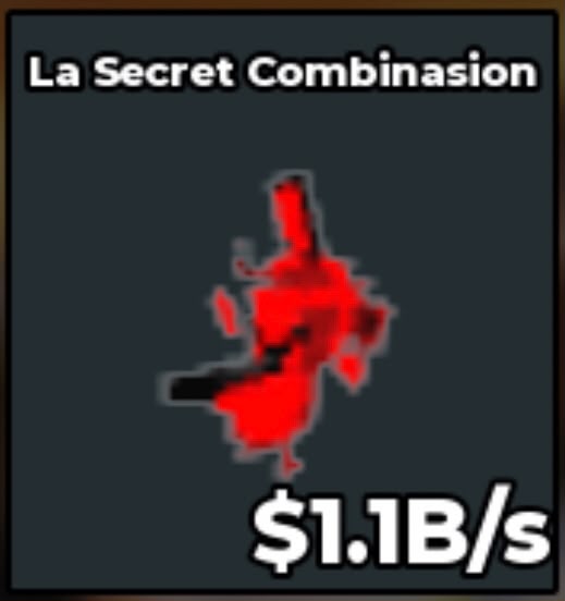 BS12410 La Secret Combinasion Materials For A Fuse Machine Cursed 1.1B/s