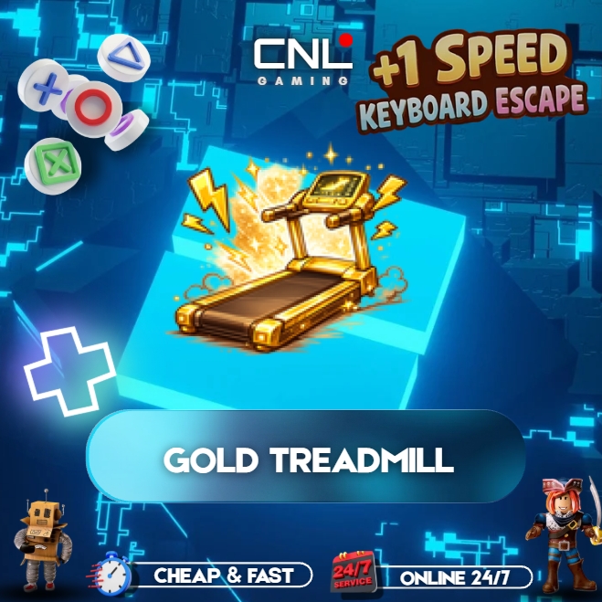 +1 Speed keyboard escape - GOLD TREADMILL [59R]