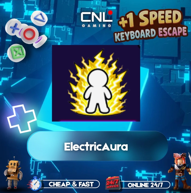 +1 Speed keyboard escape - ElectricAura [639R]