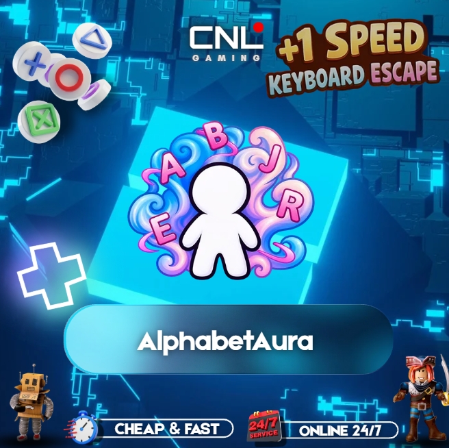 +1 Speed keyboard escape - AlphabetAura [1449R]