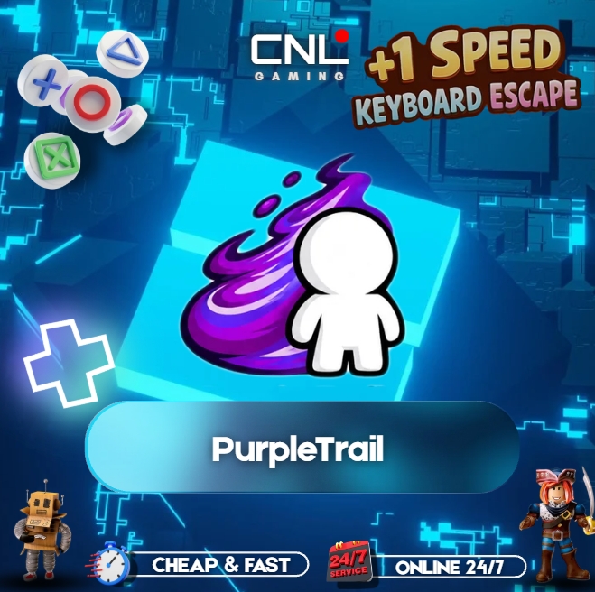 +1 Speed keyboard escape - PurpleTrail [75R]