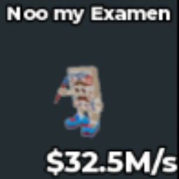 ⭐ Noo My Examen 32.5M/s ⭐