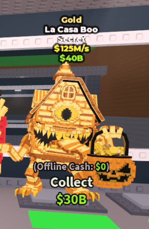 LA CASA BOO GOLD 125M/S