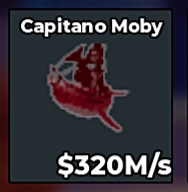 BS12454 Capitano Moby Bloodrot 320M/s
