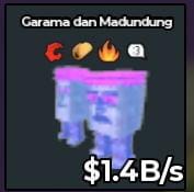 BS12469 Garama and Madundung Crystal 1.4B/s