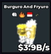 BS12478 Burguro and Fryuro Divine 3.9B/s