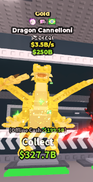 Gold Dragon Cannelloni 3.5B {3 TRAITS }