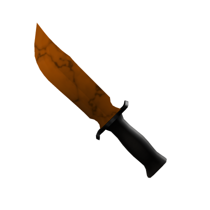 ⭐ Orange Marble Knife ⭐