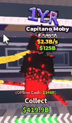 Cursed Capitano Moby 2.3B⚡{1YR TRAITS}⚡ | Fast Delivery ✅