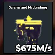 BS12500 Garama and Madundung Eclipse 675M/s