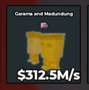BS12518 Garama and Madundung Gold 312M/s