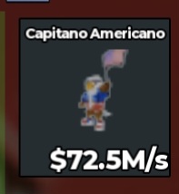 BS12520 Capitano Americano 72M/s