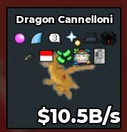 BS12521 Dragon Cannelloni 10.5B/s