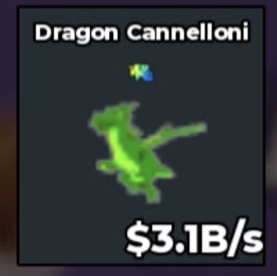 BS12525 Dragon Cannelloni Radioactive 3.1B/s