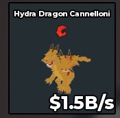 BS12527 Hydra Dragon Cannelloni 1.5B/s