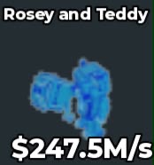 BS12533 Rosey and Teddy Diamond 247.5M/s