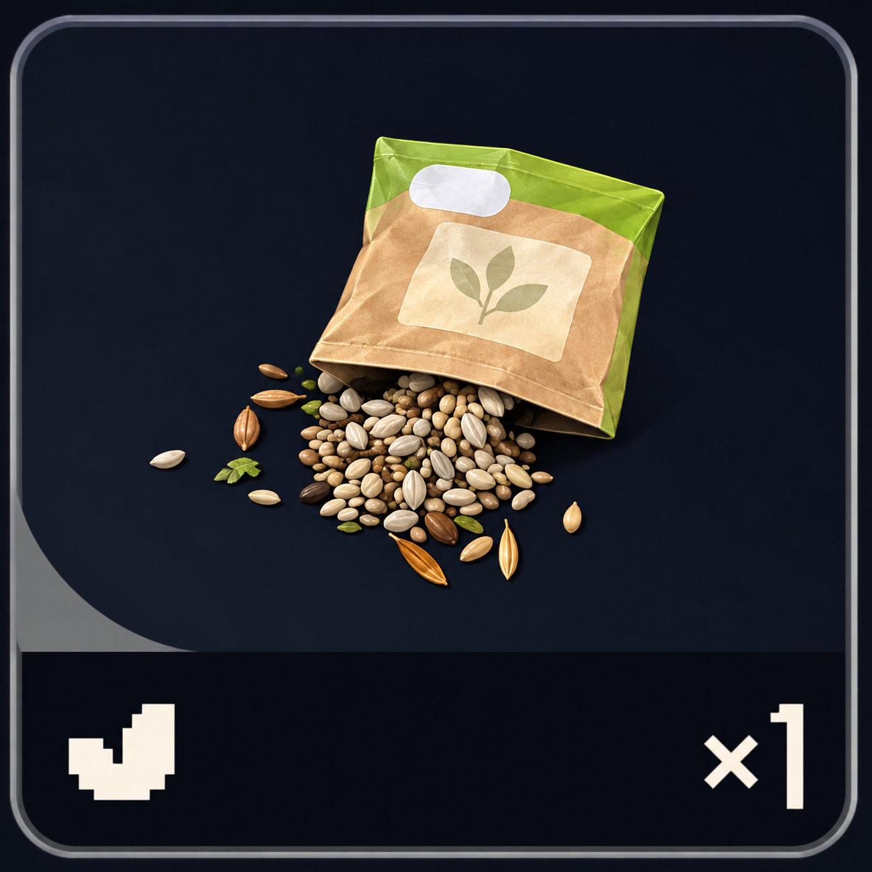 1500x Assorted Seed