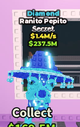 Ranito Pepito - 💎Diamond💎 - Secret - 1.4M/s [🚀Fast Delivery]