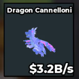 Crystal Dragon Cannelloni 3.2b/s