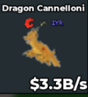 Dragon Cannelloni 3.3b/s 1YR🎃 Instant Delivery