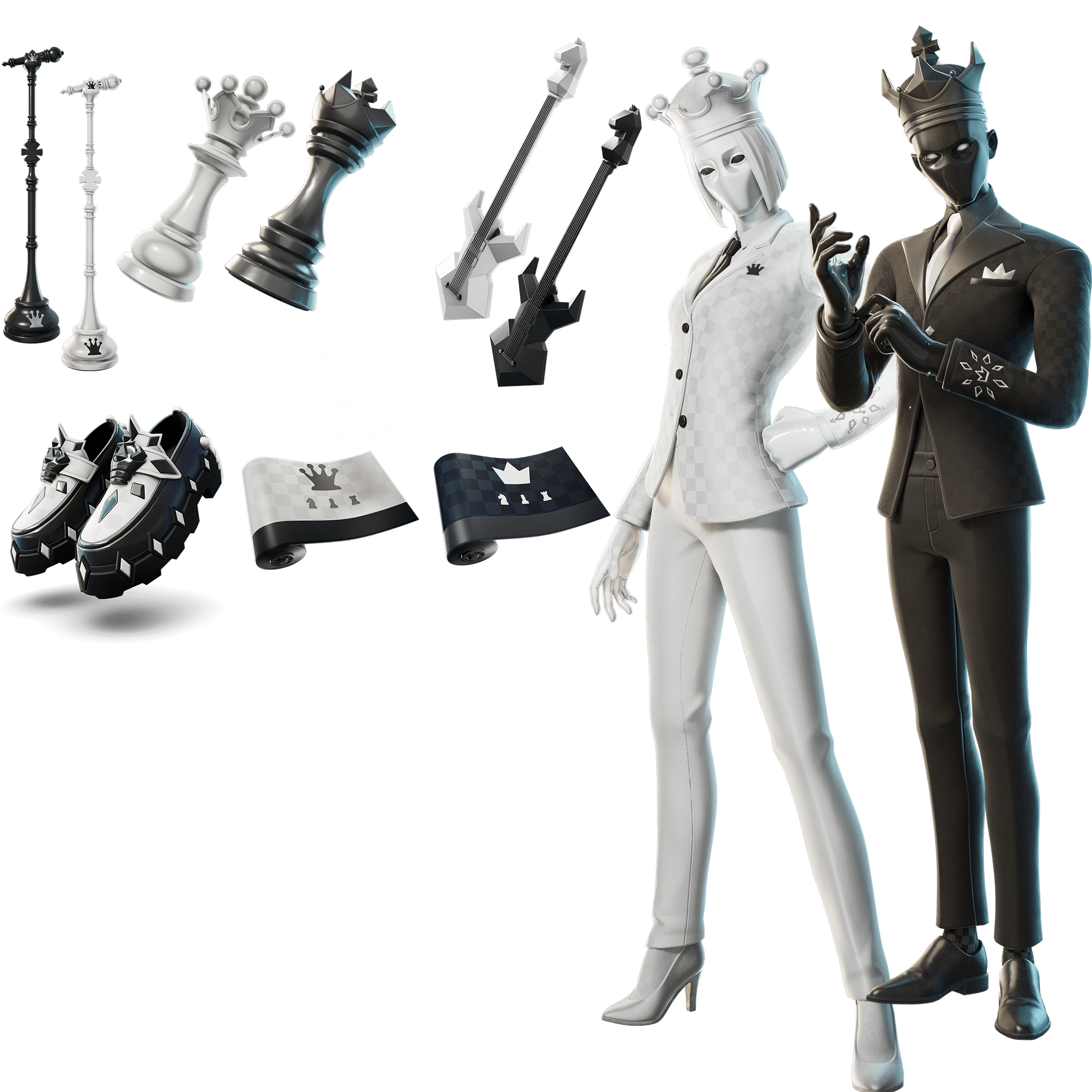 Fortnite Gifting: Chess Kingdom Bundle (2100 V-Bucks) | READ DESCRIPTION