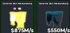 BS12559 2 Garama Coloured Cheap 1.3B/s