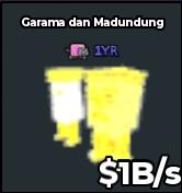 BS12561 Garama and Madundung Divine With 1 Year Trait Divine 1B/s