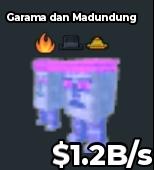 BS12562 Garama and Madundung Crystal With 3 Trait Crystal 1.2B/s