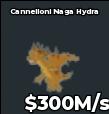 BS12567 Hydra Dragon Cannelloni 300M/s