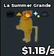 BS12573 La Summer Grande Clean Traits Gold 1.1B/s