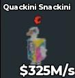 BS12574 Quackini Snackini With Crab Traits 325M/s | Cheap And fast Delivery
