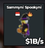 BS12591 Sammyni spookyni 1B/s
