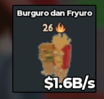 BS12592 Burguro 26 Rare trait 1.6B/s