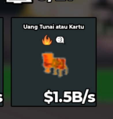 BS12594 Cash or Card Lava 1.5B/s