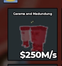 BS12598 Garama and Madundung Bloodrot 250M/s